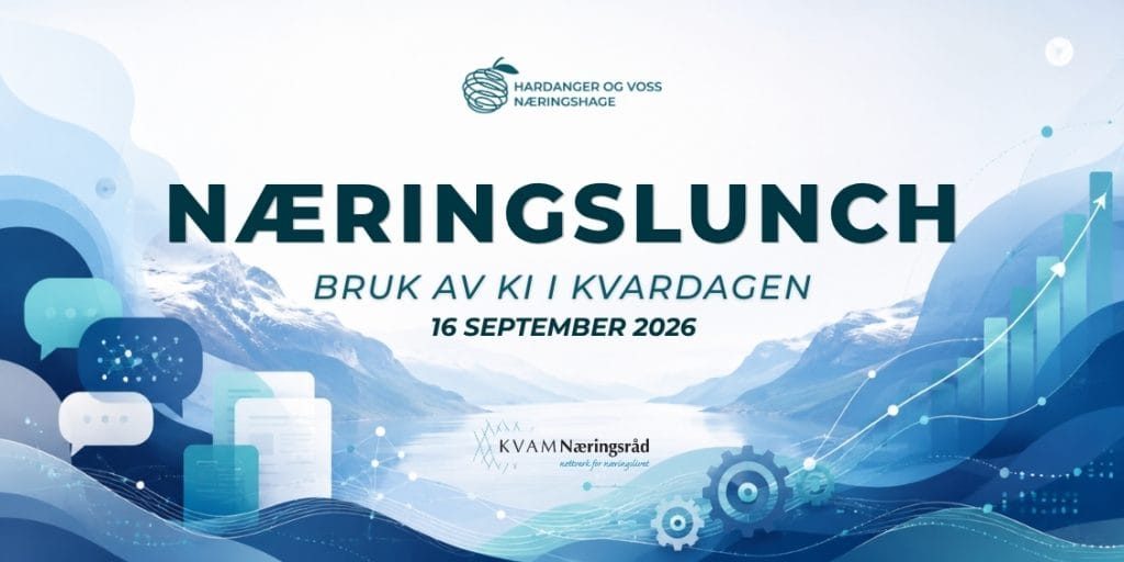 Næringslunsj - Hardanger 16. september